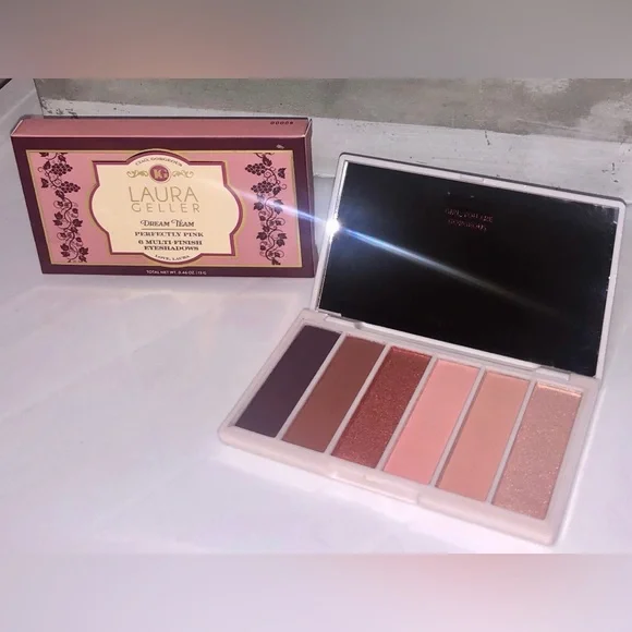 BNIB Laura Geller Compact Dream Team Perfectly Pink Eyeshadow Palette - Picture 6 of 7